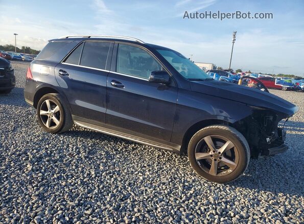 4JGDA5JB0JB116344 2018 MERCEDES-BENZ GLE Синий 
