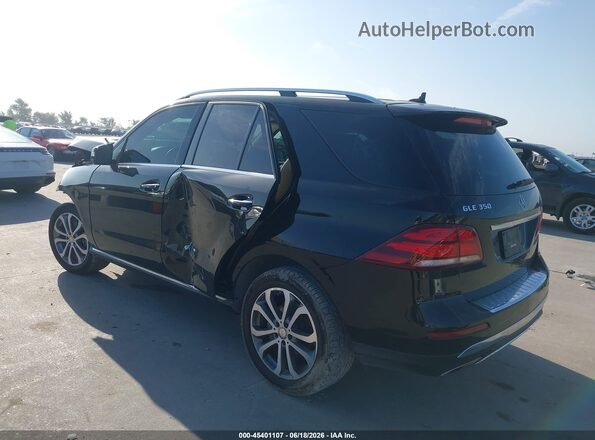 4JGDA5JB1GA681037 2016 MERCEDES-BENZ GLE 350 Black Tył lewy