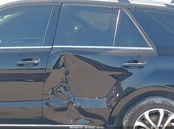 4JGDA5JB1GA681037 2016 MERCEDES-BENZ GLE 350 Black 