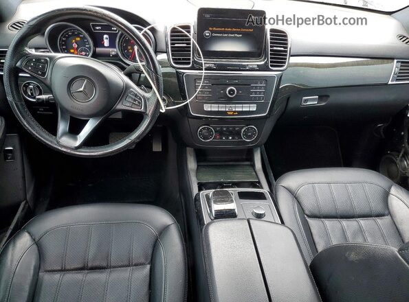 4JGDA5JB1HA816888 2017 MERCEDES-BENZ GLE Black Dashboard view