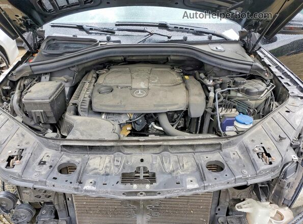4JGDA5JB1HA816888 2017 MERCEDES-BENZ GLE Black Engine compartment view