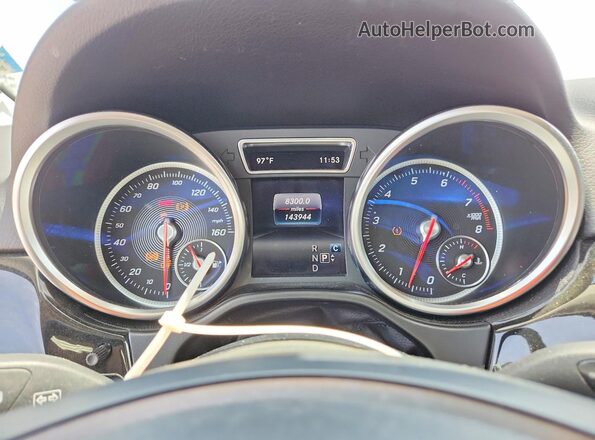 4JGDA5JB1HA833531 2017 MERCEDES-BENZ GLE Black Սարքավորումների վահանակի տեսք