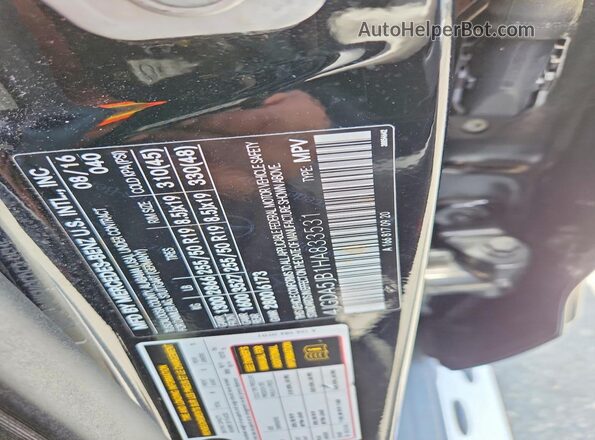 4JGDA5JB1HA833531 2017 MERCEDES-BENZ GLE Black Շարժիչի բաժամունքի տեսք
