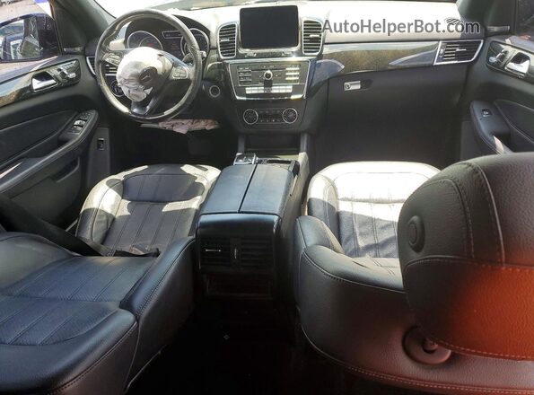 4JGDA5JB1HA874631 2017 MERCEDES-BENZ GLE Black Widok deski rozdzielczej