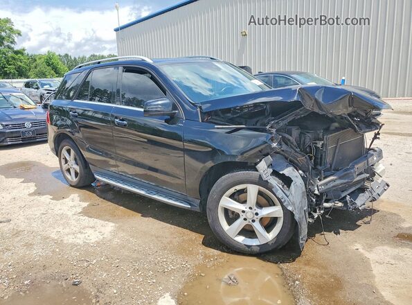 4JGDA5JB1HA874631 2017 MERCEDES-BENZ GLE Black Przód prawy