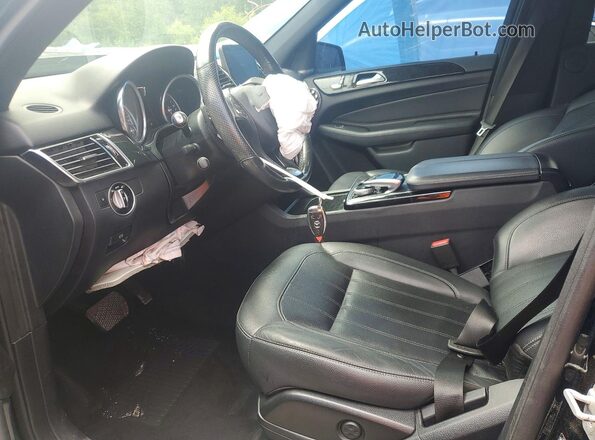 4JGDA5JB1HA874631 2017 MERCEDES-BENZ GLE Black Widok wnętrza z przodu