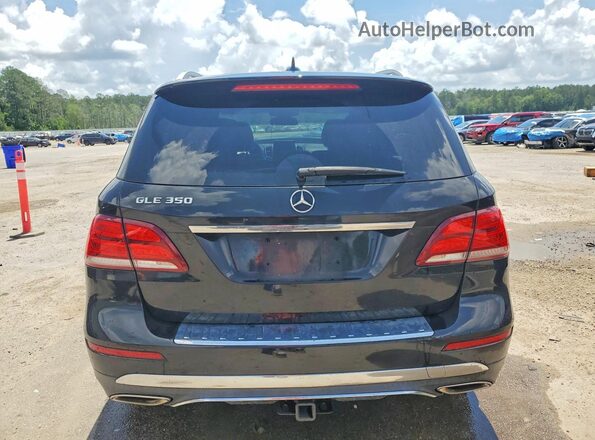 4JGDA5JB1HA874631 2017 MERCEDES-BENZ GLE Black Widok z tyłu