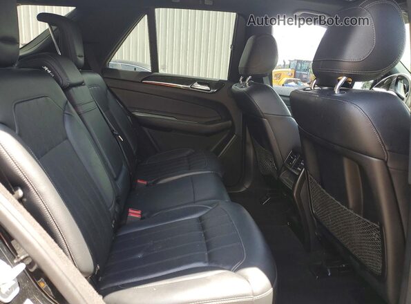 4JGDA5JB1HA874631 2017 MERCEDES-BENZ GLE Black Widok wnętrza z tyłu