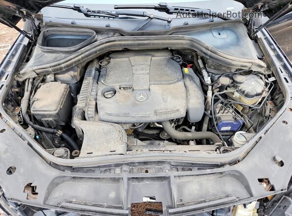 4JGDA5JB1HA889078 2017 MERCEDES-BENZ GLE Black Engine compartment view