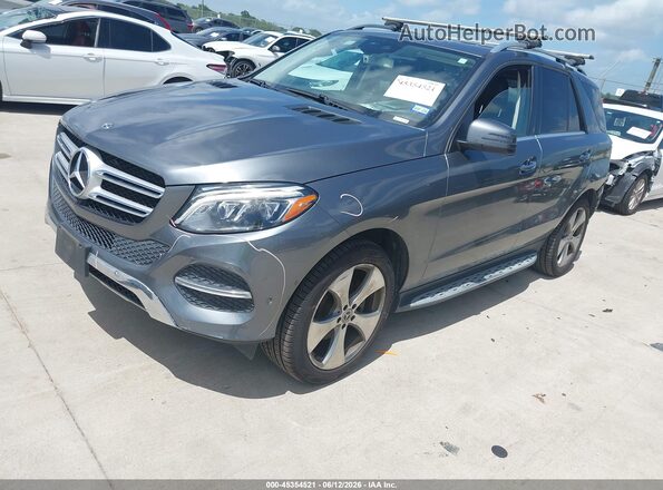 4JGDA5JB1JB001459 2018 MERCEDES-BENZ GLE 350 Gray Передня ліва чверть