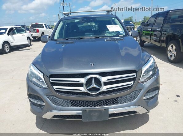 4JGDA5JB1JB001459 2018 MERCEDES-BENZ GLE 350 Gray Вид щитка приладів
