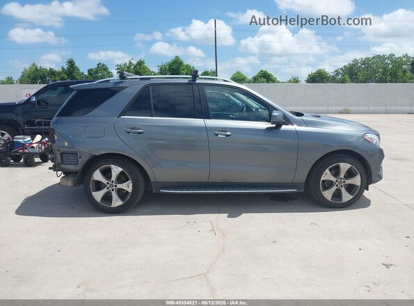 4JGDA5JB1JB001459 2018 MERCEDES-BENZ GLE 350 Gray Вид задньої частини салону