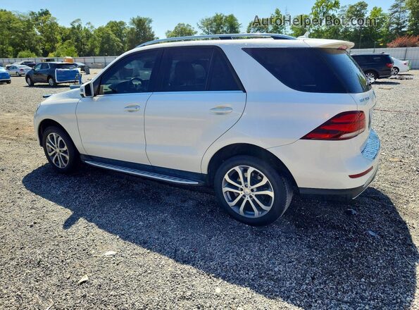4JGDA5JB2GA645518 2016 MERCEDES-BENZ GLE Белый Задняя левая четверть