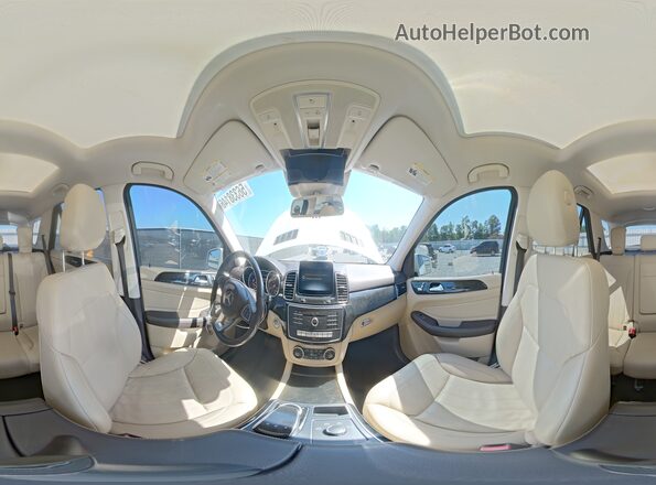 4JGDA5JB2GA645518 2016 MERCEDES-BENZ GLE Белый Вид наклейки с VIN-кодом
