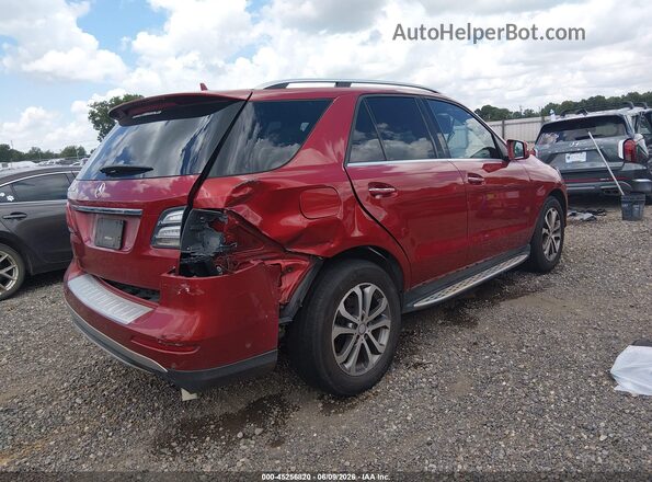 4JGDA5JB2GA767103 2016 MERCEDES-BENZ GLE 350 Red 