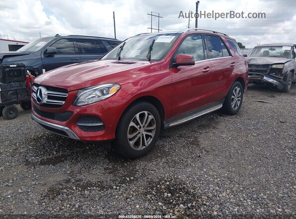 4JGDA5JB2GA767103 2016 MERCEDES-BENZ GLE 350 Red 