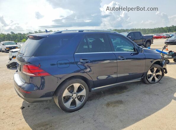 4JGDA5JB2GA769692 2016 MERCEDES-BENZ GLE Blue Tył prawy