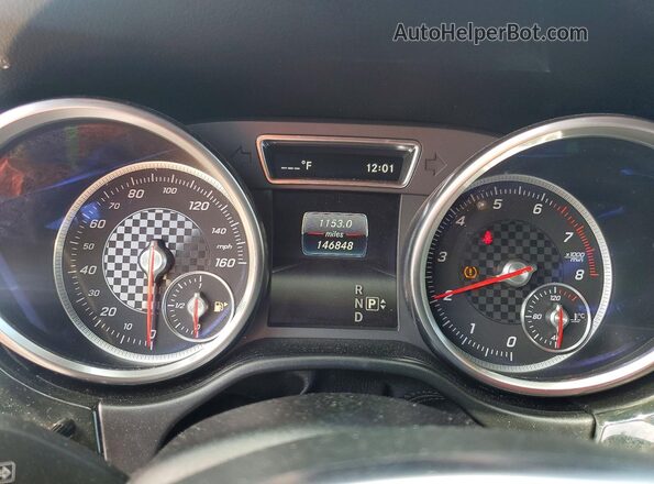 4JGDA5JB2GA769692 2016 MERCEDES-BENZ GLE Blue Widok zestawu wskaźników