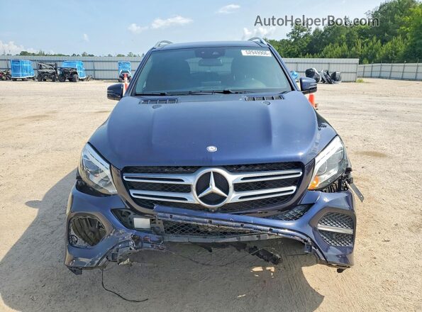 4JGDA5JB2GA769692 2016 MERCEDES-BENZ GLE Blue Widok z przodu