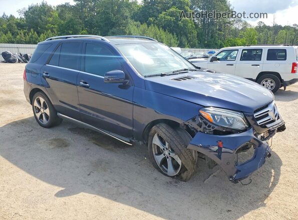 4JGDA5JB2GA769692 2016 MERCEDES-BENZ GLE Blue Przód prawy