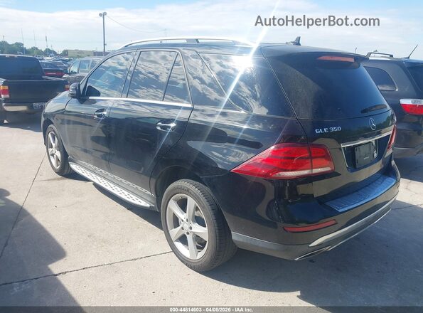 4JGDA5JB2HA838415 2017 MERCEDES-BENZ GLE 350 Black Задня ліва чверть