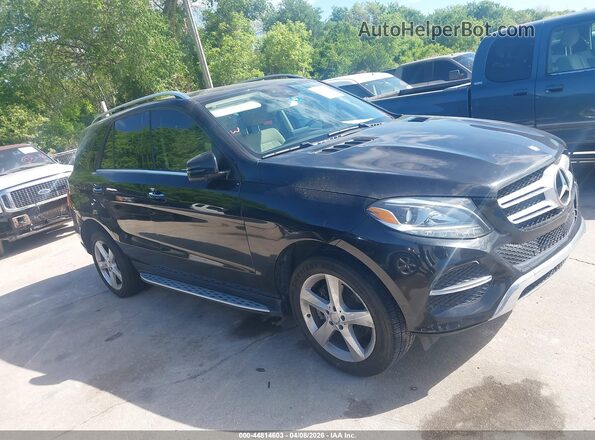 4JGDA5JB2HA838415 2017 MERCEDES-BENZ GLE 350 Black Вид задньої частини салону