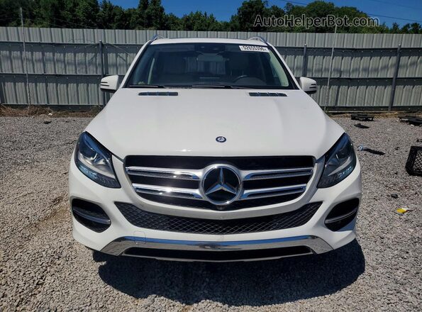4JGDA5JB2HA928387 2017 MERCEDES-BENZ GLE White Front view