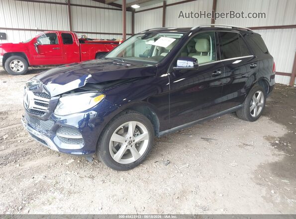 4JGDA5JB2HA935274 2017 MERCEDES-BENZ GLE 350 Black წინა მარცხენა ხედი სამი მეოთხედიდან