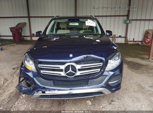 4JGDA5JB2HA935274 2017 MERCEDES-BENZ GLE 350 Black ხელსაწყოთა პანელის ხედი