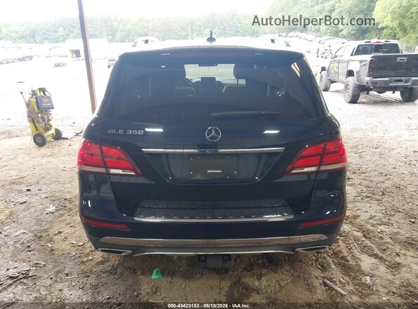4JGDA5JB2HA935274 2017 MERCEDES-BENZ GLE 350 Black 
