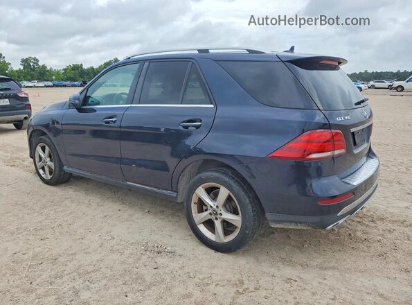 4JGDA5JB2HA940636 2017 MERCEDES-BENZ GLE Синий 