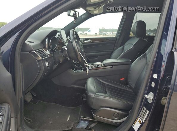 4JGDA5JB2HA940636 2017 MERCEDES-BENZ GLE Синий 