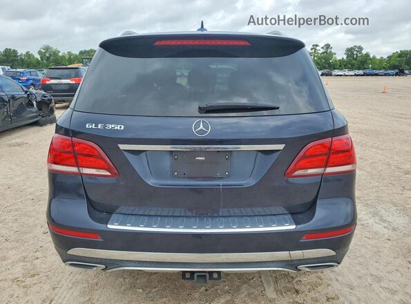 4JGDA5JB2HA940636 2017 MERCEDES-BENZ GLE Синий 