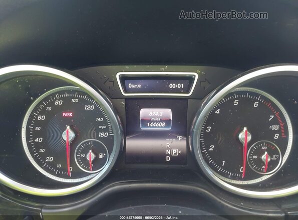 4JGDA5JB3GA683100 2016 MERCEDES-BENZ GLE 350 White Вид задніх сидінь