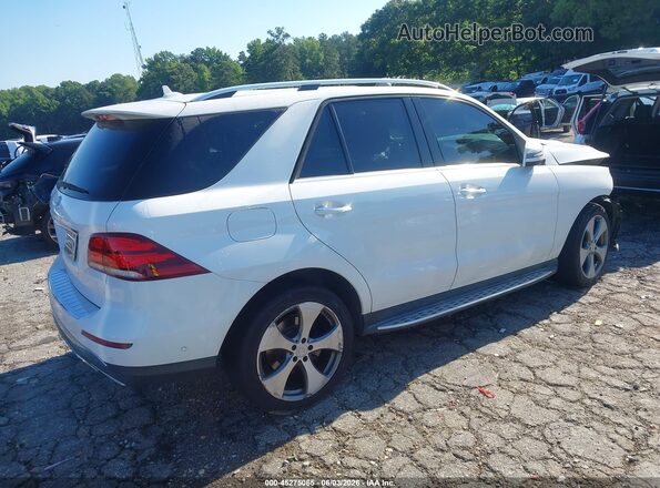 4JGDA5JB3GA683100 2016 MERCEDES-BENZ GLE 350 White Задня права чверть