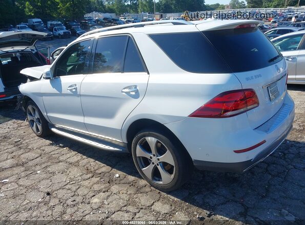 4JGDA5JB3GA683100 2016 MERCEDES-BENZ GLE 350 White Задня ліва чверть