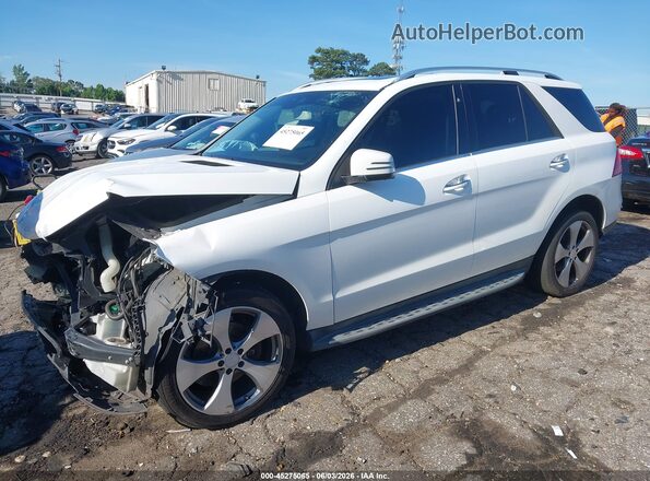 4JGDA5JB3GA683100 2016 MERCEDES-BENZ GLE 350 White Передня ліва чверть