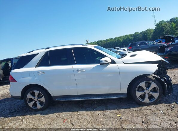 4JGDA5JB3GA683100 2016 MERCEDES-BENZ GLE 350 White Панорамний вид салону 360°