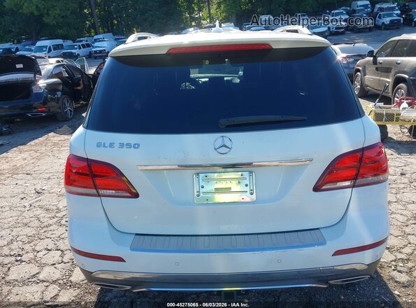 4JGDA5JB3GA683100 2016 MERCEDES-BENZ GLE 350 White 