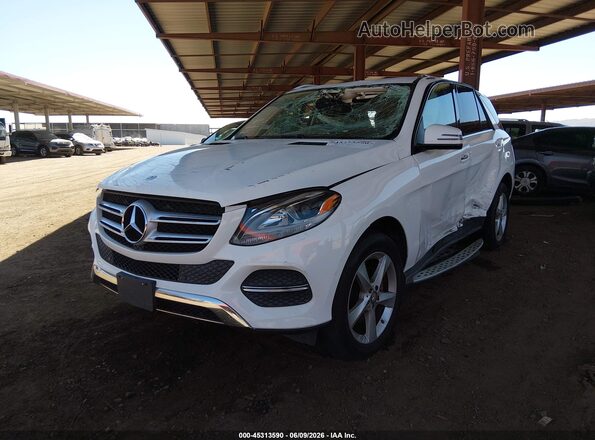 4JGDA5JB3GA691567 2016 MERCEDES-BENZ GLE 350 White Przód lewy