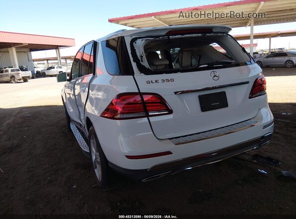 4JGDA5JB3GA691567 2016 MERCEDES-BENZ GLE 350 White Tył lewy
