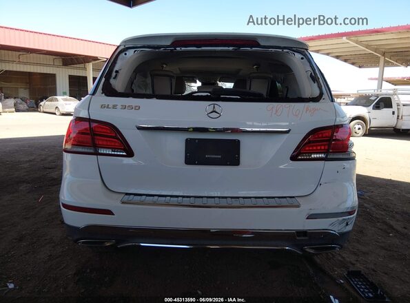 4JGDA5JB3GA691567 2016 MERCEDES-BENZ GLE 350 White 