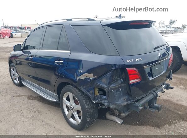 4JGDA5JB3GA709713 2016 MERCEDES-BENZ GLE 350 Dark Blue Trasero izquierdo