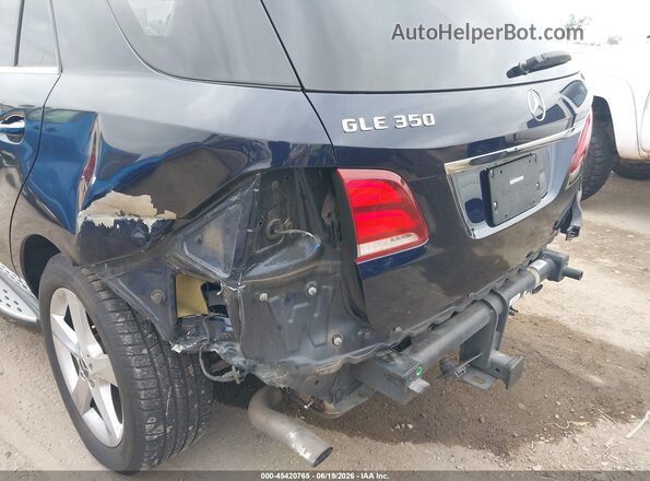 4JGDA5JB3GA709713 2016 MERCEDES-BENZ GLE 350 Dark Blue Vista frontal