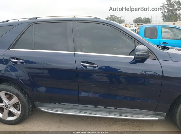4JGDA5JB3GA709713 2016 MERCEDES-BENZ GLE 350 Dark Blue Vista interior de 360 grados