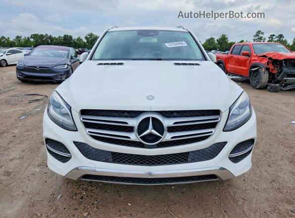 4JGDA5JB3GA731212 2016 MERCEDES-BENZ GLE Белый Вид спереди