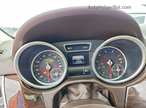 4JGDA5JB3GA731212 2016 MERCEDES-BENZ GLE Белый Вид щитка приборов