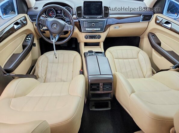 4JGDA5JB3GA731212 2016 MERCEDES-BENZ GLE Белый Вид панели приборов