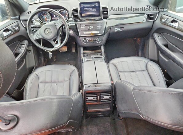 4JGDA5JB3HA885744 2017 MERCEDES-BENZ GLE Black Вид панелі приладів
