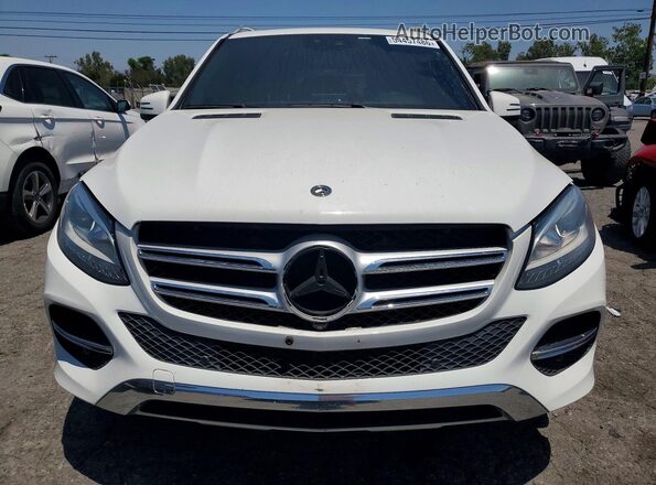 4JGDA5JB3HA957221 2017 MERCEDES-BENZ GLE White Front view